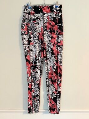 POP Fit Stella Women’s Floral & Polka Print Leggings Size M